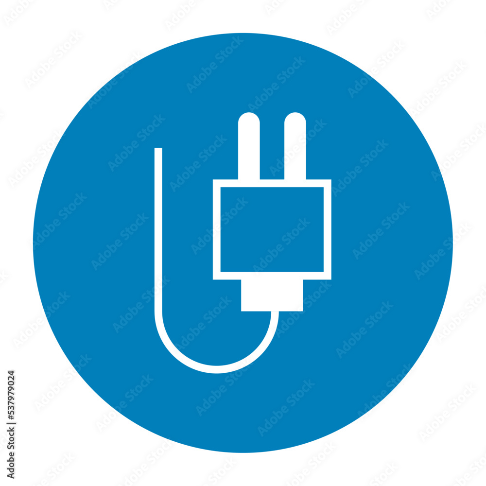 Obraz premium energy connector plug