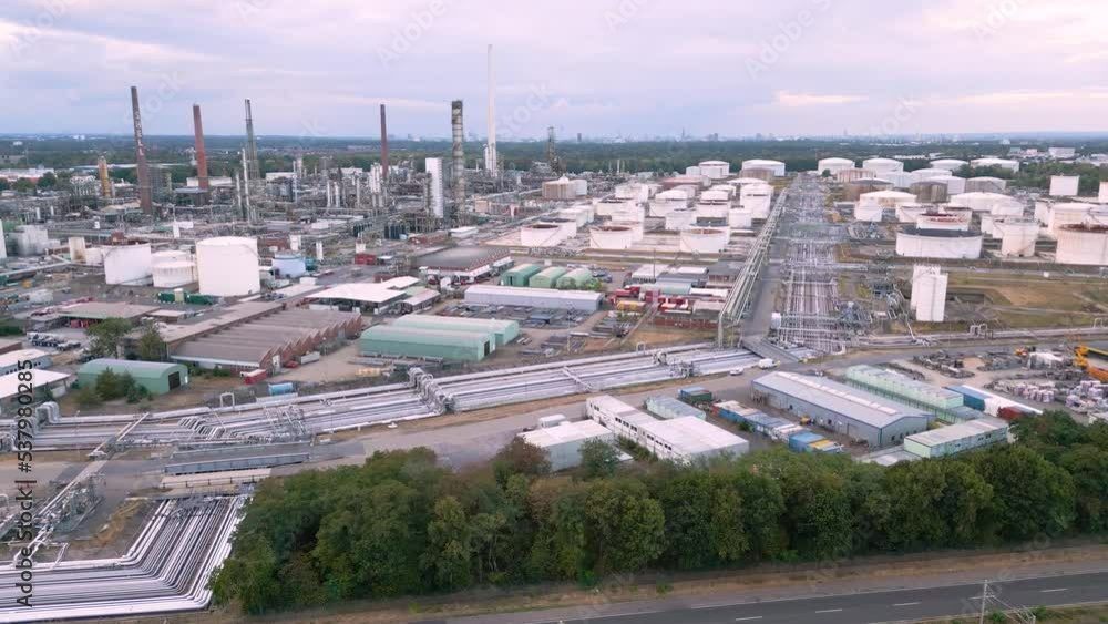 Cologne, North RhineWestphalia, Germany aerial drone flyover a