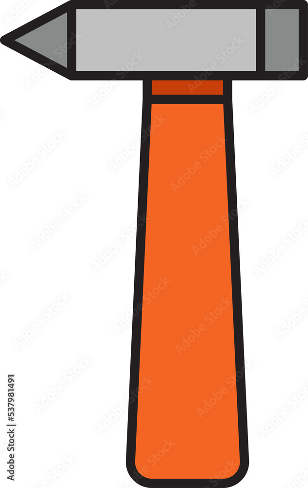 hammer tool icon illustration hammer tool icon illustration