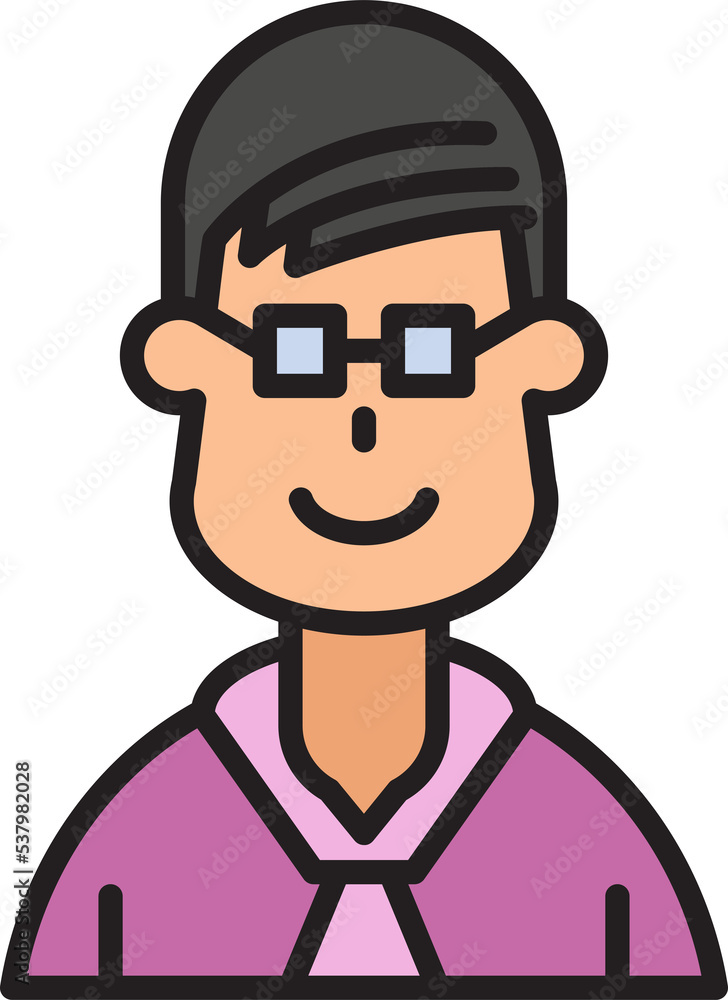 businessman character avatar