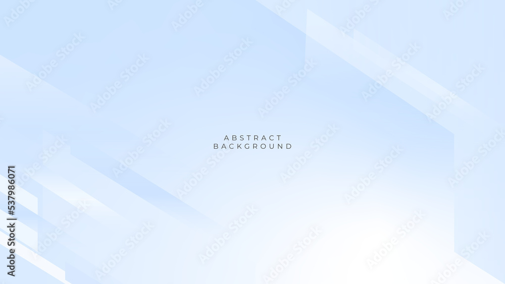 white background with light blue gradient color