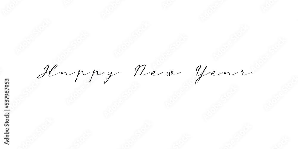 happy new year 2023 greeting card