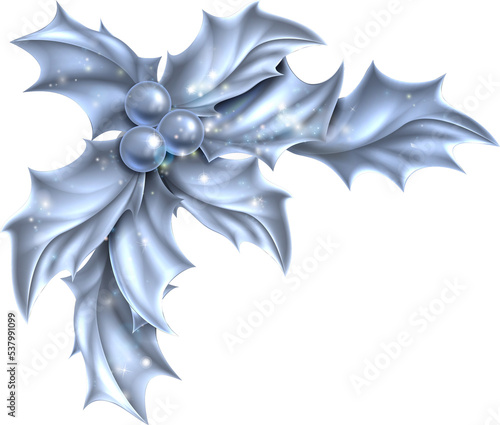 Christmas Holly Vintage Wre...