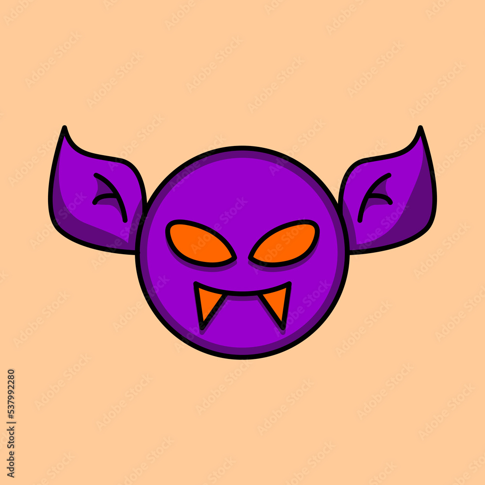 Vector illustration of helloween characters and knick-knacks Vector illustration of helloween characters and knick-knacks