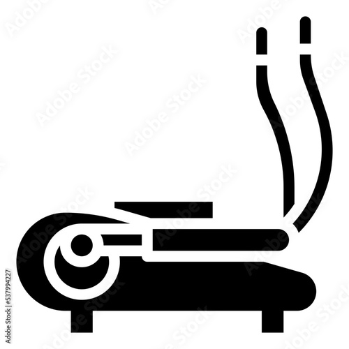 EXERCISE BIKE glyph icon