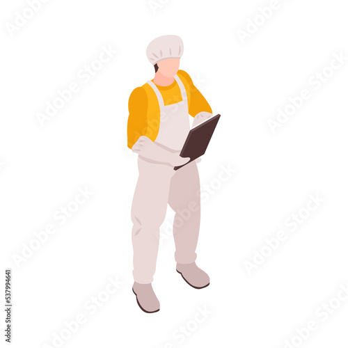 Isometric Factory Worker
