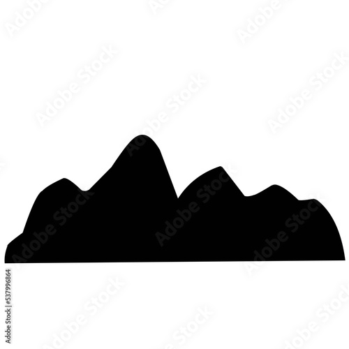 abstract mountain shadow 