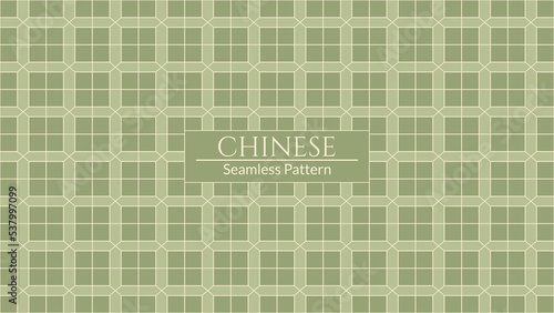Hong Kong nostalgic style pattern. Vector seamless Hong Kong traditional vintage pattern style floor textured background.
