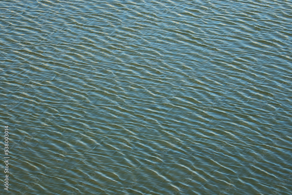 Obraz premium Waves on the sea surface