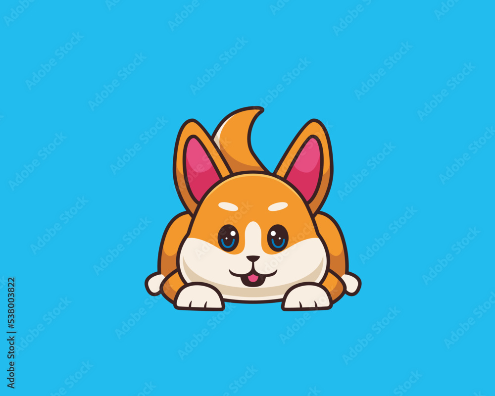 shiba inu pose cartoon illustration shiba inu pose cartoon illustration