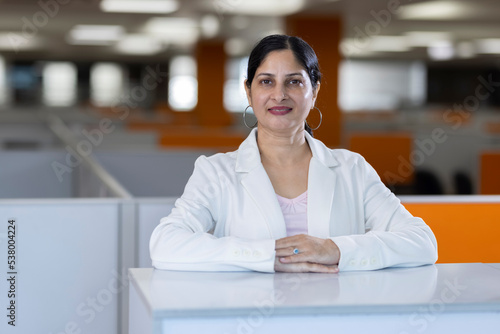 Photography Happy businesswoman looking at camera