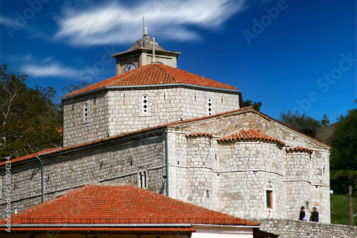 Orthodox church in Valtesiniko village, Arcadia, Peloponnese, Greece photo
