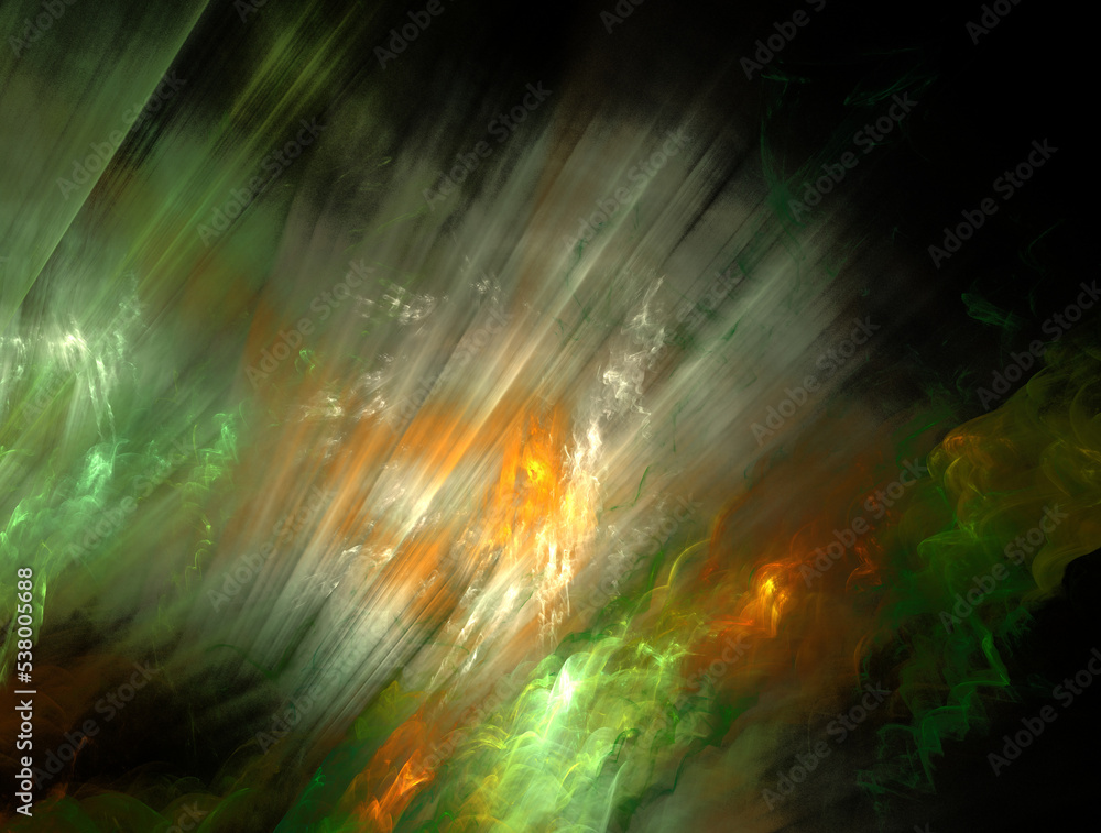 Imaginatory fractal abstract background Image