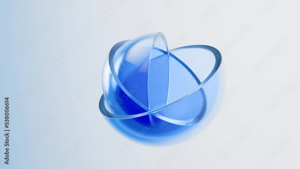 Transparent glass with gradient colors, 3d rendering. Transparent glass with gradient colors, 3d rendering.