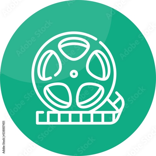 illustration of a symbol of a movie