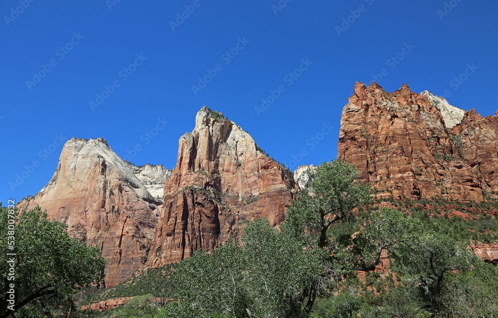 The Court of the Patriarchs - Zion National Park, Utah