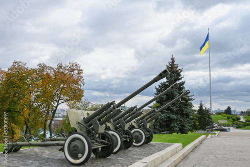 Artillery equipment, which is in service in the countries of the former USSR 