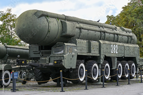 Ballistic missile, which was in service in the USSR 