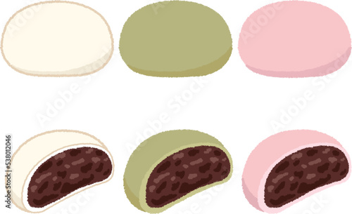 大福のイラスト