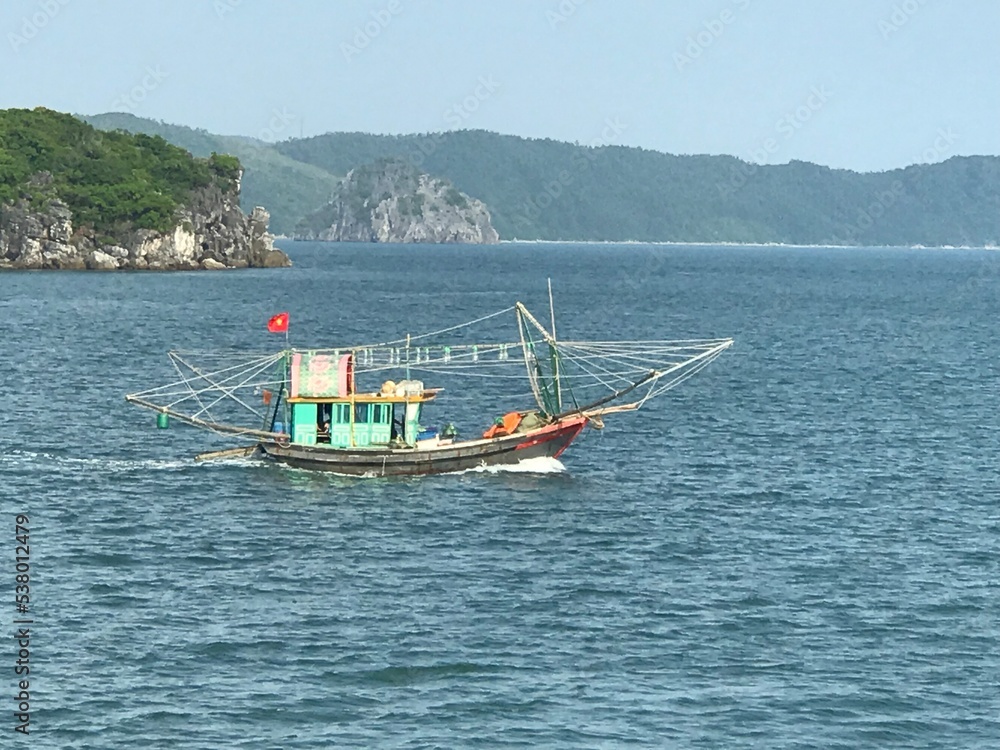 Obraz premium Fishing boat