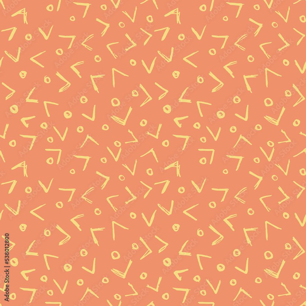 Vector Seamless Hand Drawn Scribble Pattern. Minimal Artistic Sketch Endless Print. Vector Seamless Hand Drawn Scribble Pattern. Minimal Artistic Sketch Endless Print.