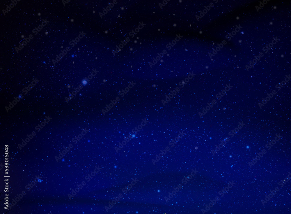 color cosmos background. Shining stars in the space. milky way galaxy 3D rendering for background.