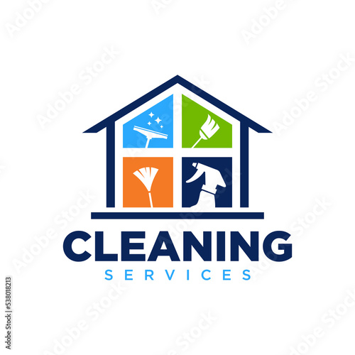 Clean Service Logo Template inspiration