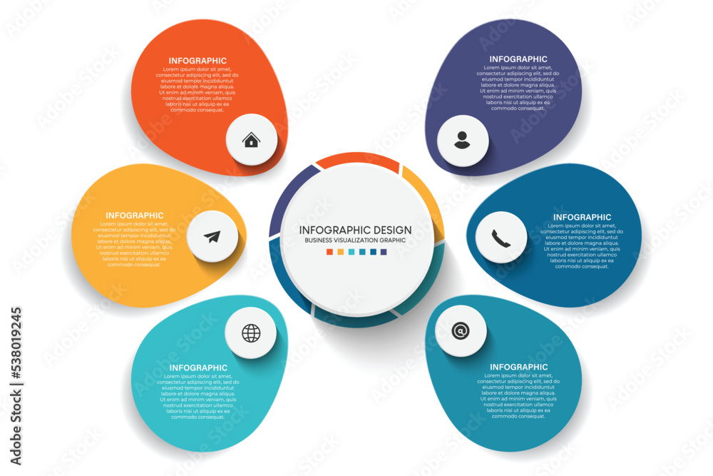 Steps business timeline process infographic template design with icons Steps business timeline process infographic template design with icons