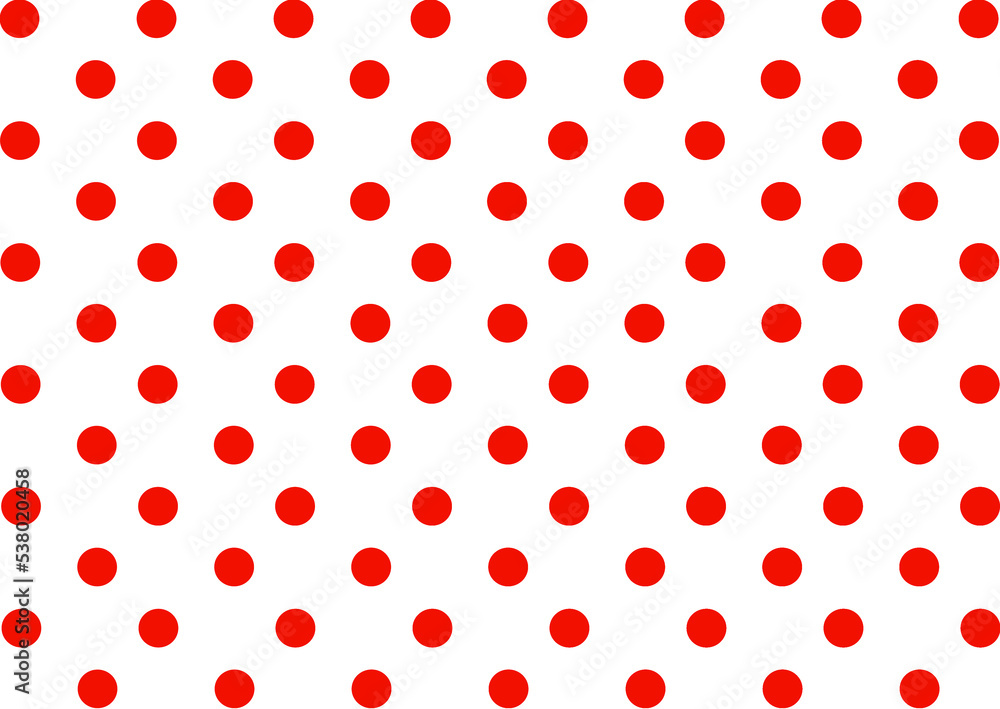 pattern with red dots pattern with red dots