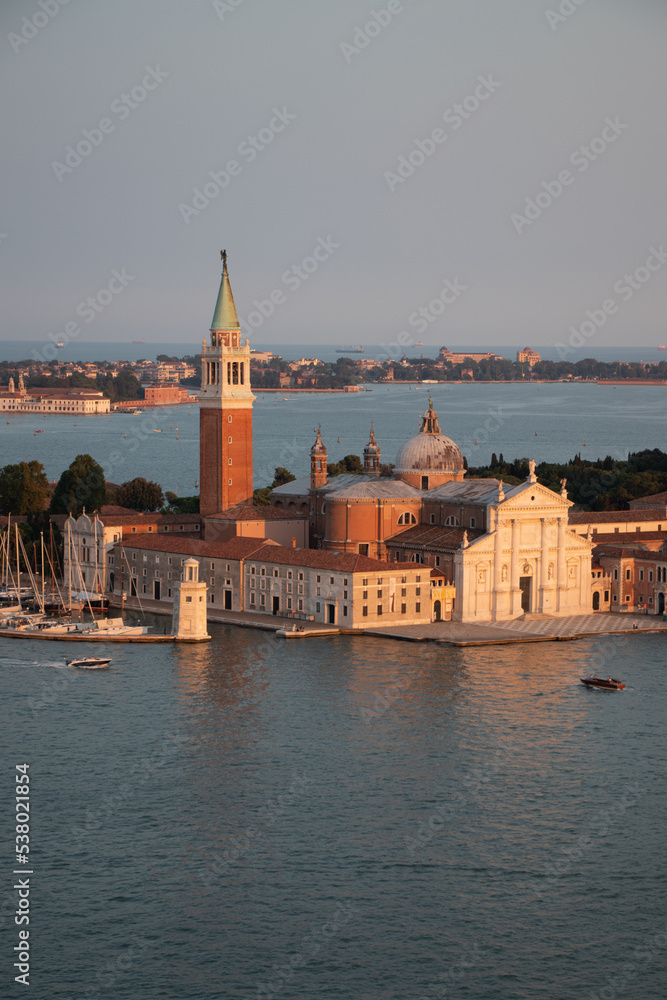 a summer evening in Venice Italy 