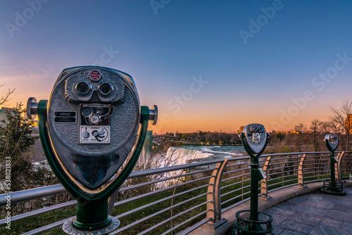 Niagara Falls coin operated binoculars