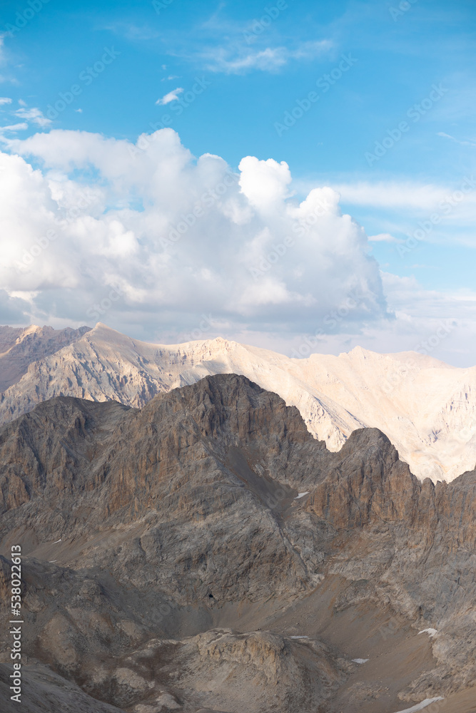Breathtaking mountain landscape. The Anti Taurus Mountains. Aladaglar National Park. Turkey.. Breathtaking mountain landscape. The Anti Taurus Mountains. Aladaglar National Park. Turkey..