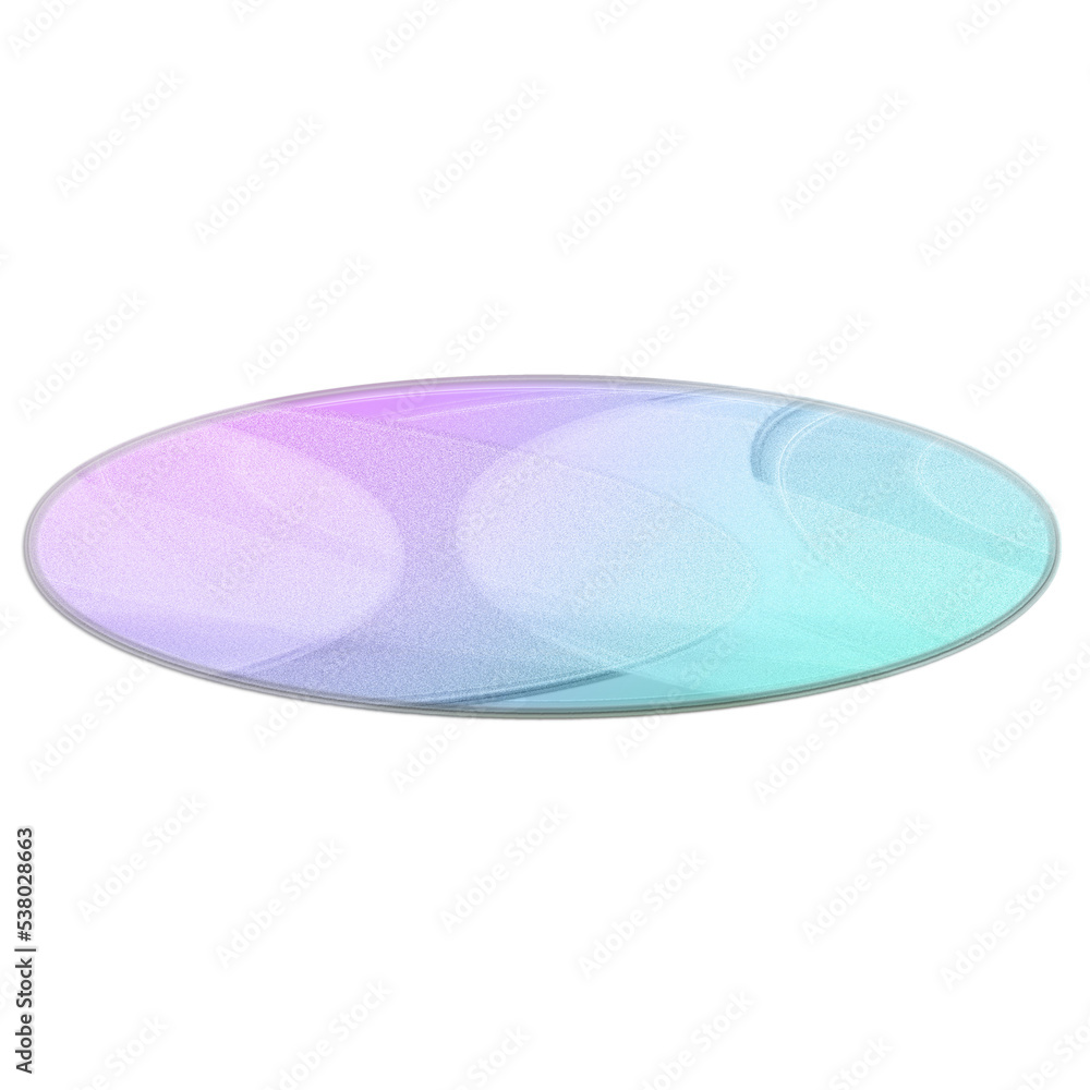 Abstract transparent oval border element. Abstract transparent oval border element.