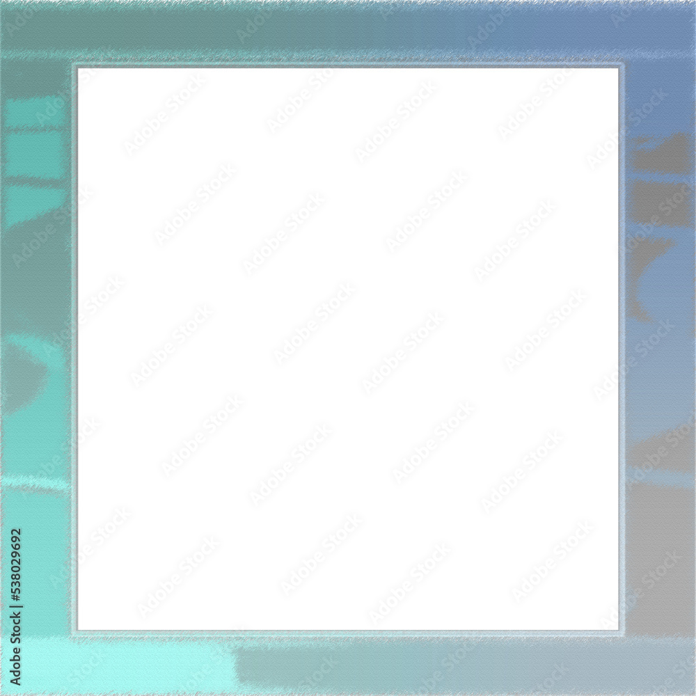 Abstract transparent glitch art border element. Abstract transparent glitch art border element.