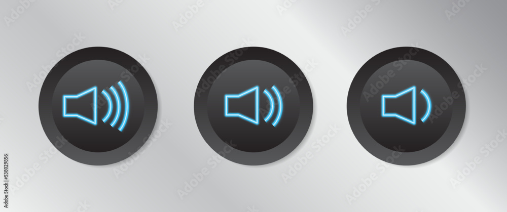 black 3d neon player keypad and technology illustration, sign and symbol black 3d neon player keypad and technology illustration, sign and symbol