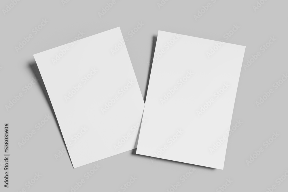 A4 Flyer Blank Mockup A4 Flyer Blank Mockup