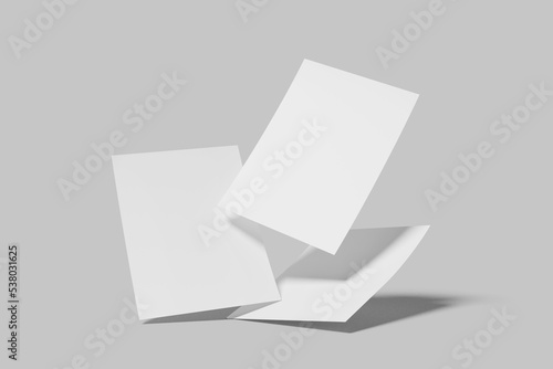 A4 Flyer Blank Mockup