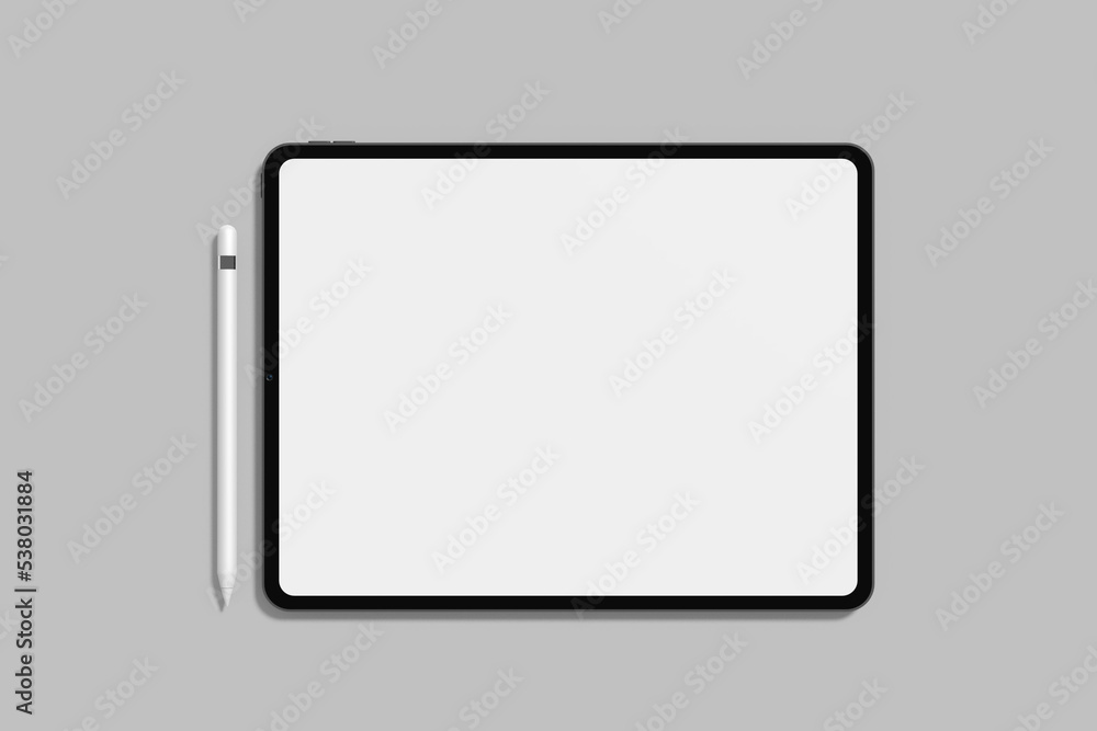 Tablet Screen Blank Mockup