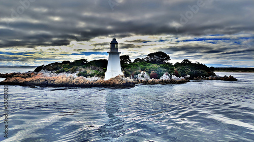 STRAHAN, GORDON RIVER, LIGHTHOUSE, tasmania, australia photo