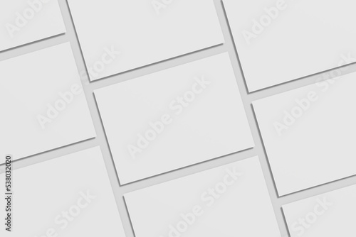 Postcard Blank Mockup