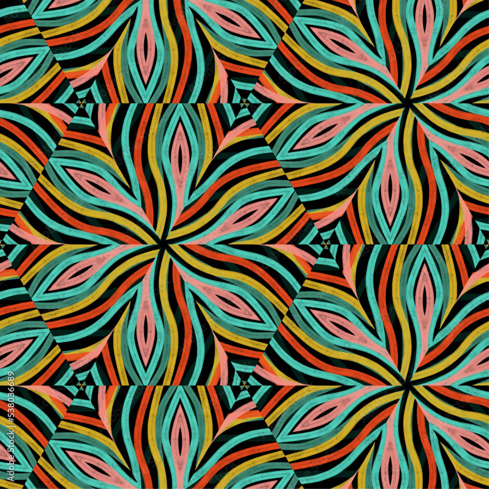 Moving colorful lines of abstract background Moving colorful lines of abstract background