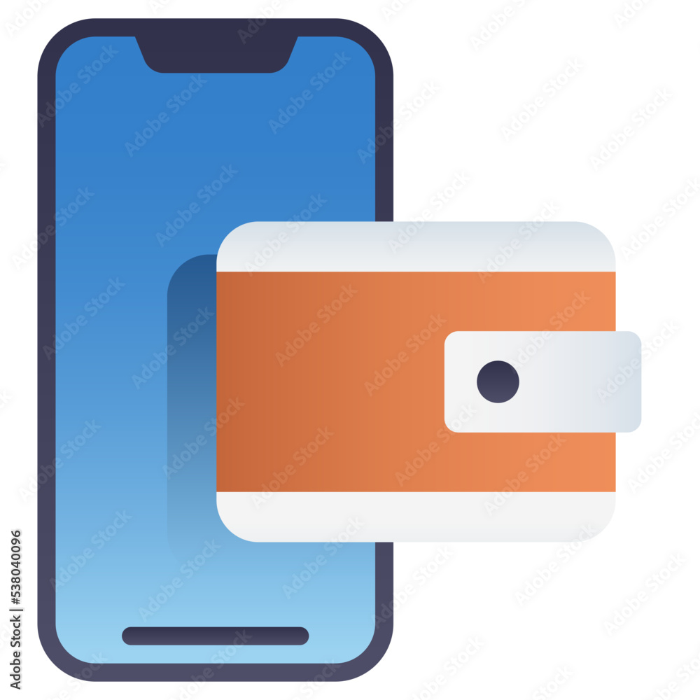 mobile wallet icon mobile wallet icon