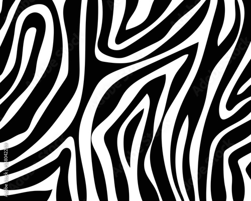 vector seamless zebra skin texture.