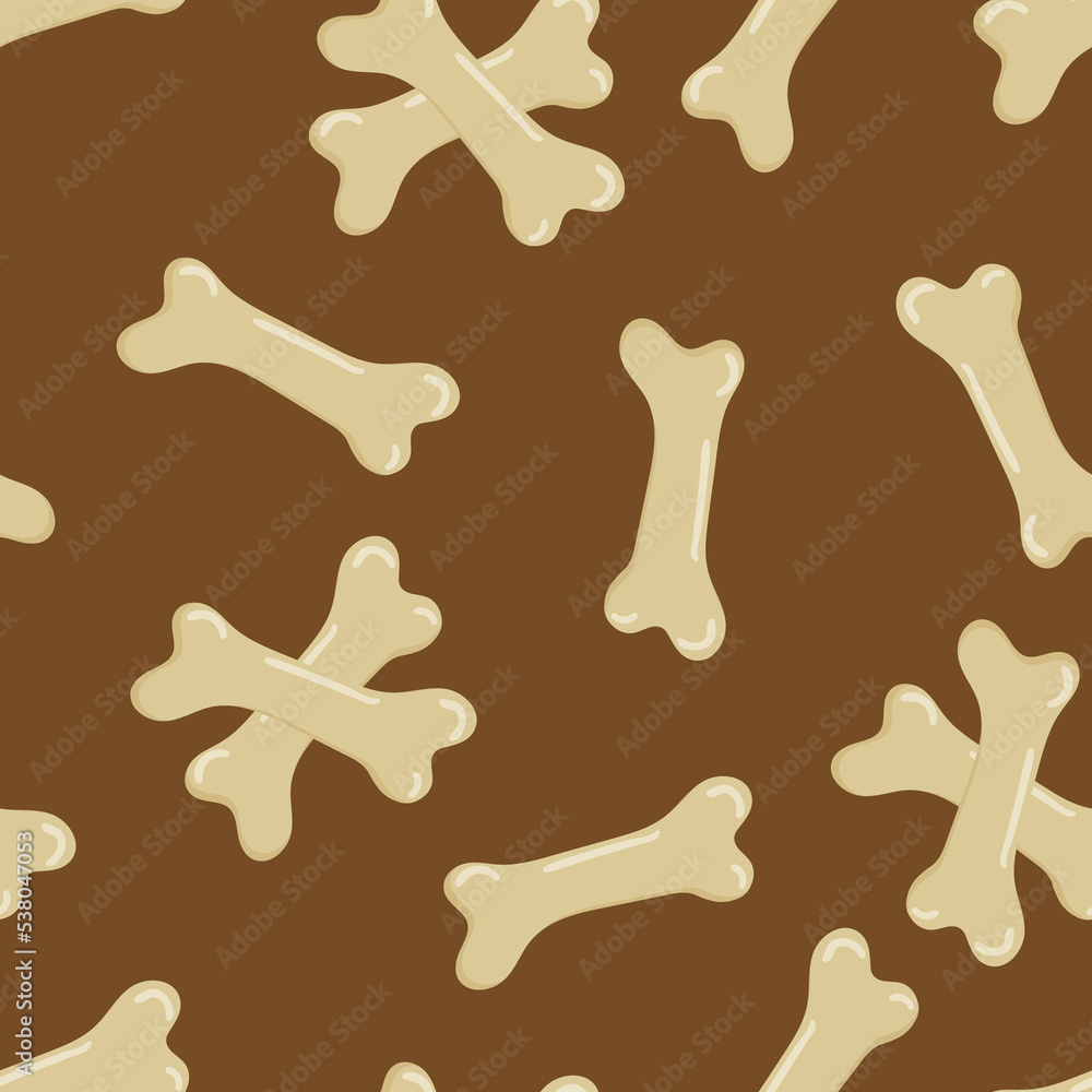 Halloween seamless vector pattern with bones. Spooky background for holidays and Halloween design. Flat cartoon style festive backdrop for wallpaper, wrapping, packing Halloween seamless vector pattern with bones. Spooky background for holidays and Halloween design. Flat cartoon style festive backdrop for wallpaper, wrapping, packing