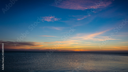 sunset over the sea © ahagman