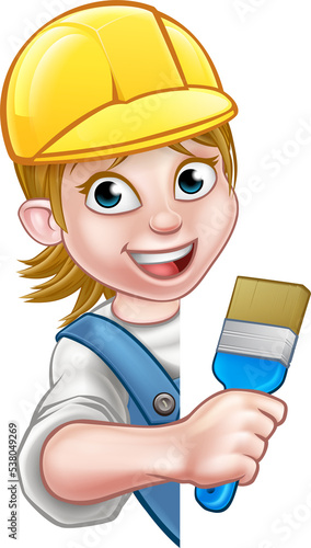 Cartoon Painter and Decorat...