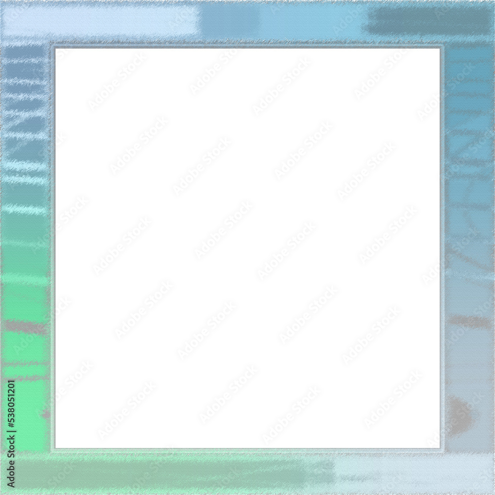 Abstract transparent glitch art border element. Abstract transparent glitch art border element.