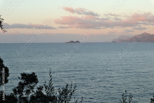 Praiano - Isola de Li Galli da Via Gavitella all'alba photo