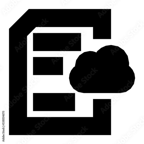 Sky Docs Vector Icon