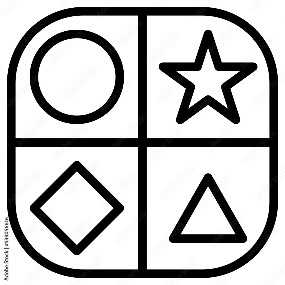 shape toy icon shape toy icon